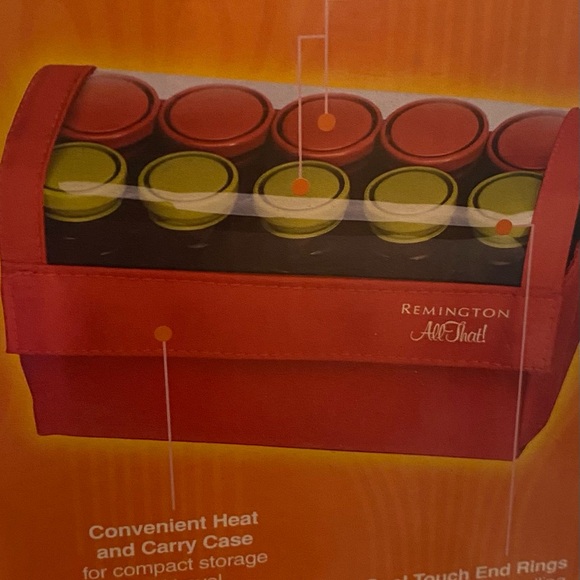 Remington All That!Quick Curl Set 10 Rollers-2 Sizes S Instant Heat - Picture 3 of 3